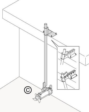 Lengőkaros telepítéshez szükséges telepítőkészlet 42MMR83.0 keverő szivattyúhoz szivattyúhoz