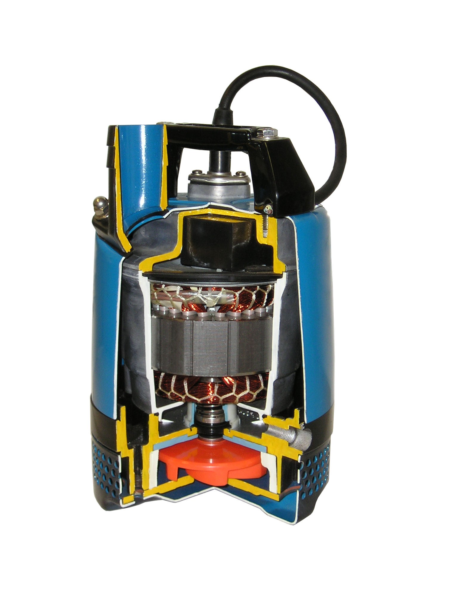 Tsurumi LB480 egyfázisú zagszivattyú, zsompszivattyú, munkagödör szivattyú