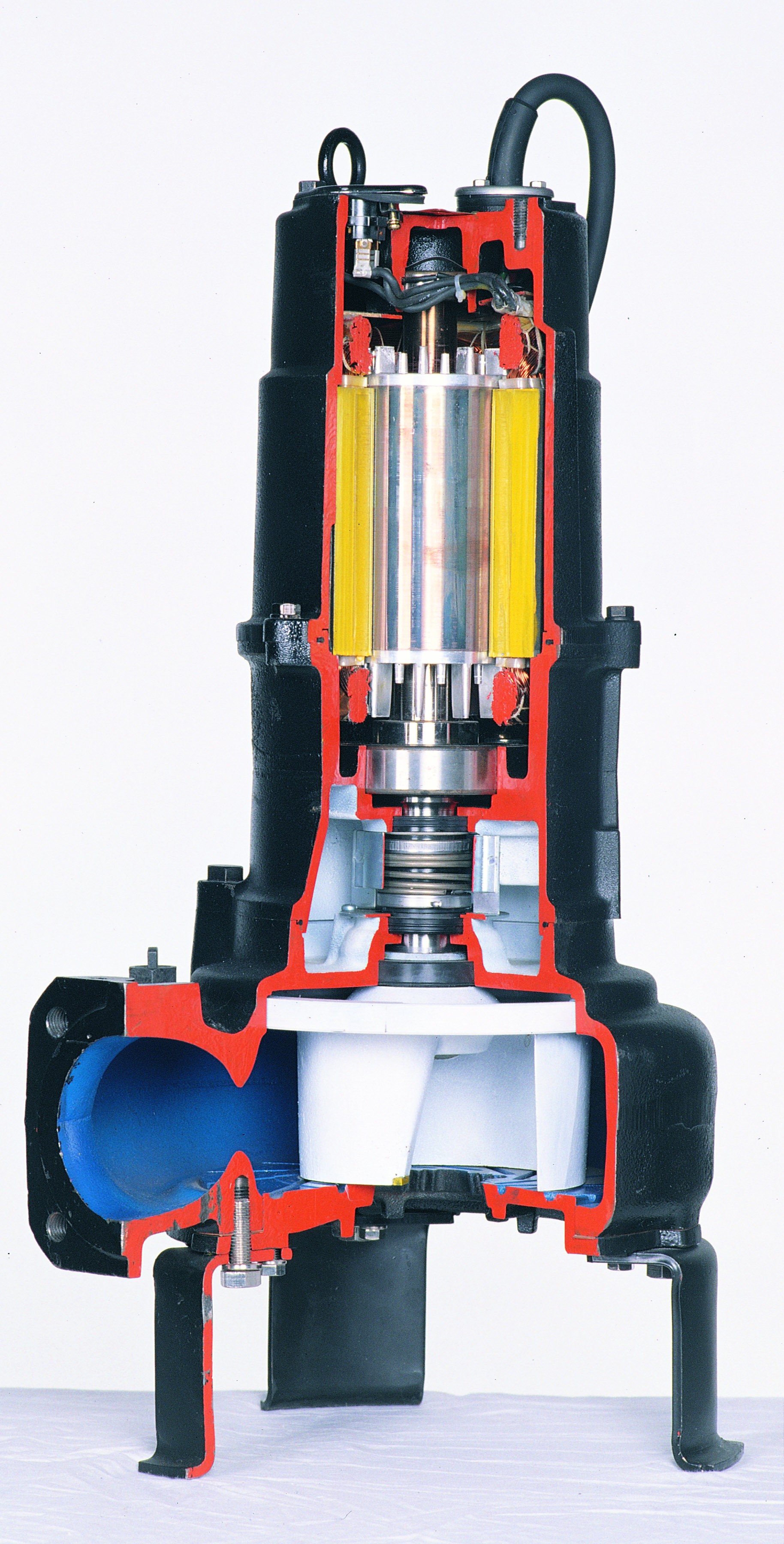 Tsurumi 100C47.5  szivattyú metszeti képe