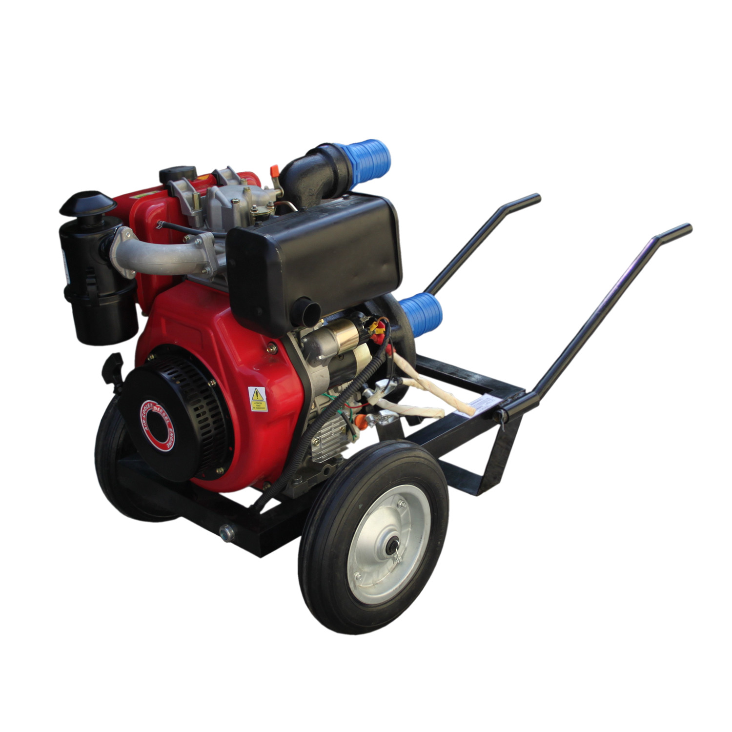 DWP 186 K nagynyomású dízelmotoros öntözőszivattyú KAMA 188K motorral