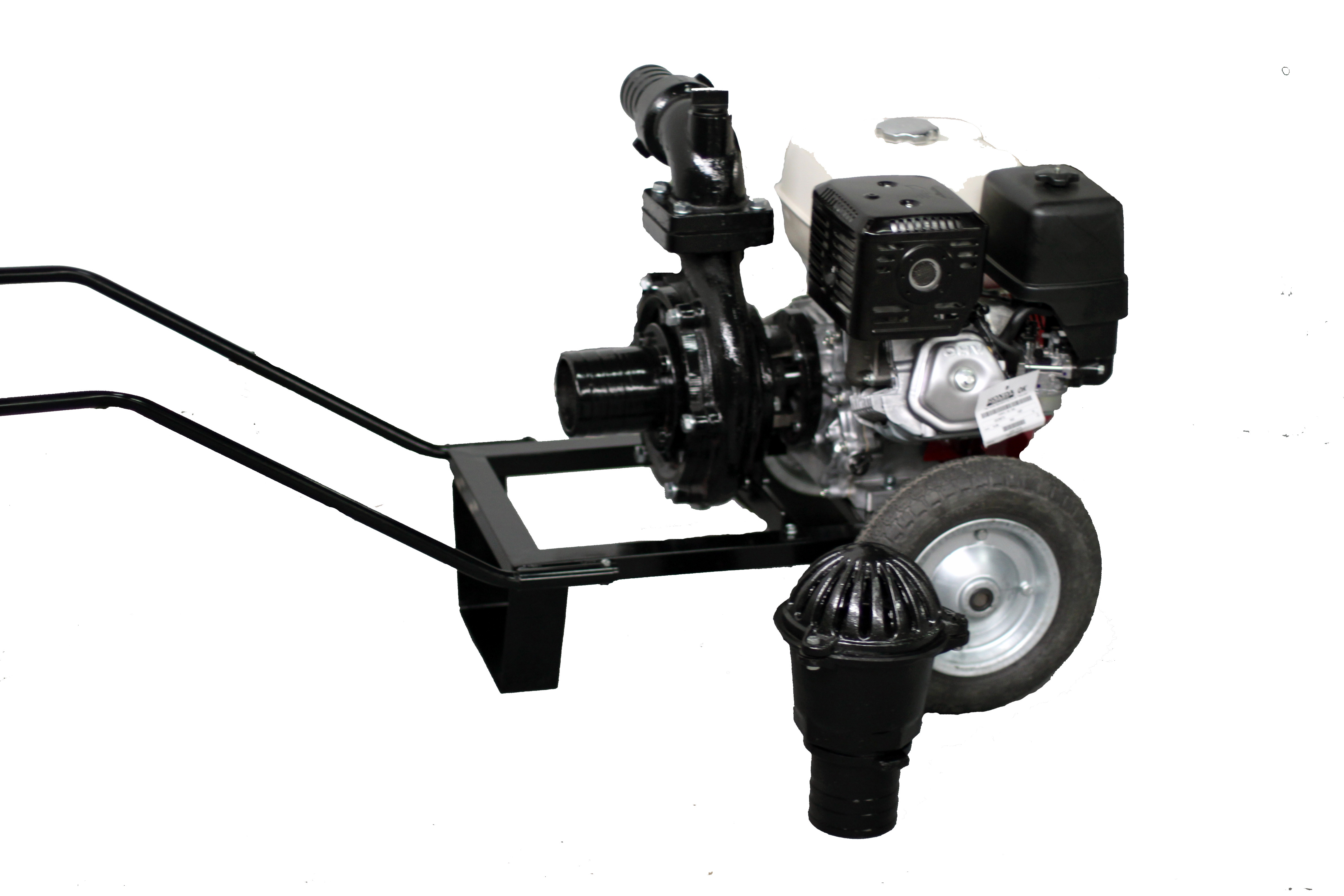 DWP 390 H4 öntözőszivattyú katalógus képe jobb oldali profilnézet