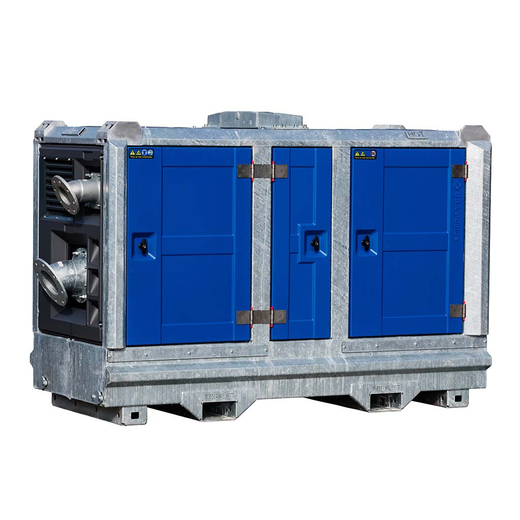 BBA BA80H D290 dízelmotoros nagynyomású víztelenítő szivattyú