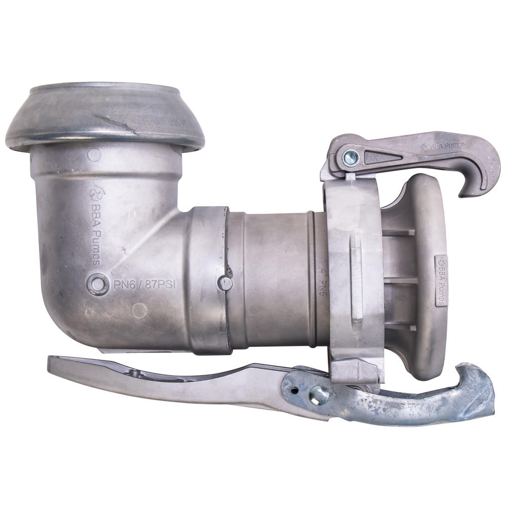 90°-os könyök BBA BA100E D265 vákuumszivattyúhoz