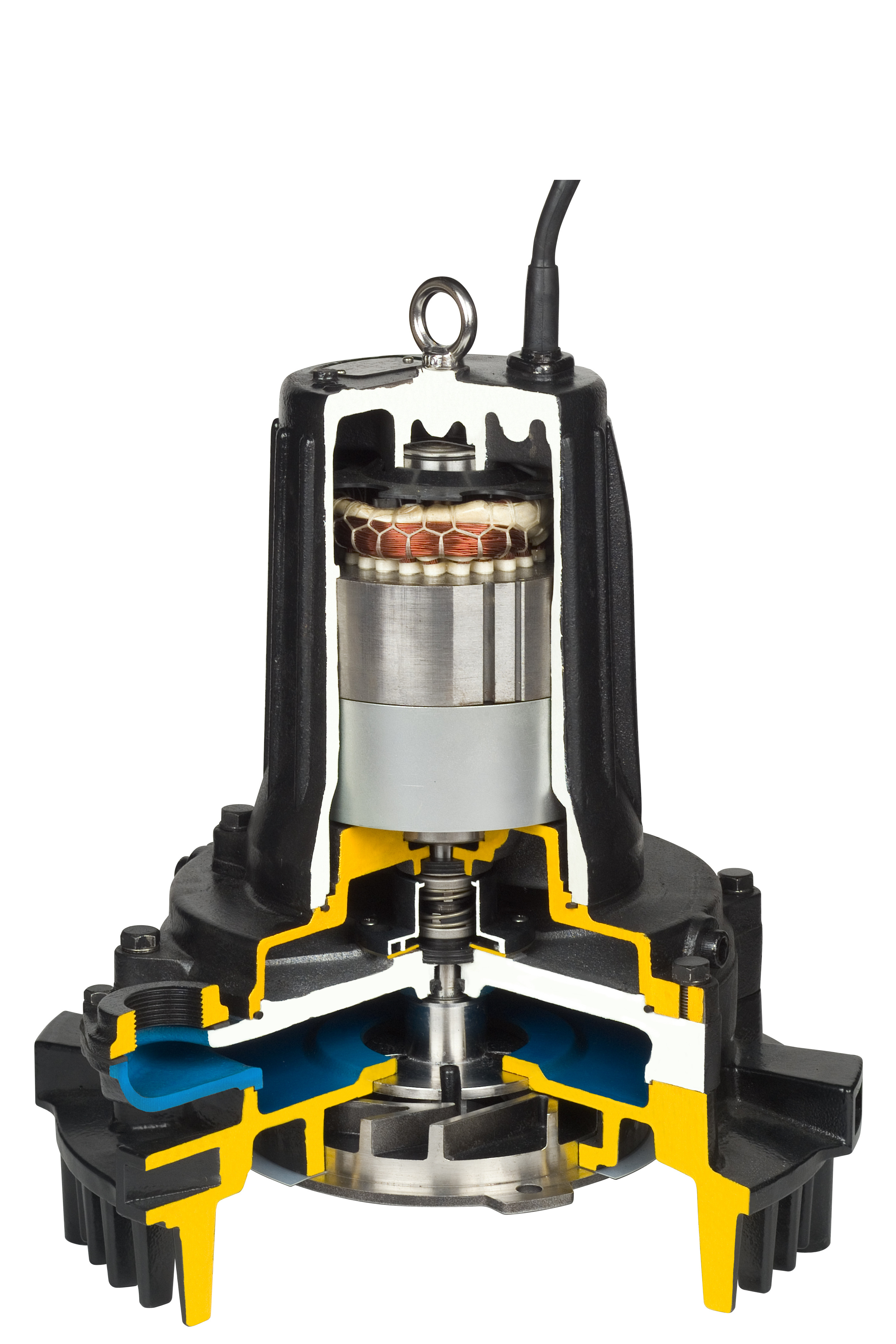 Tsurumi 150TRN440 metszeti képe