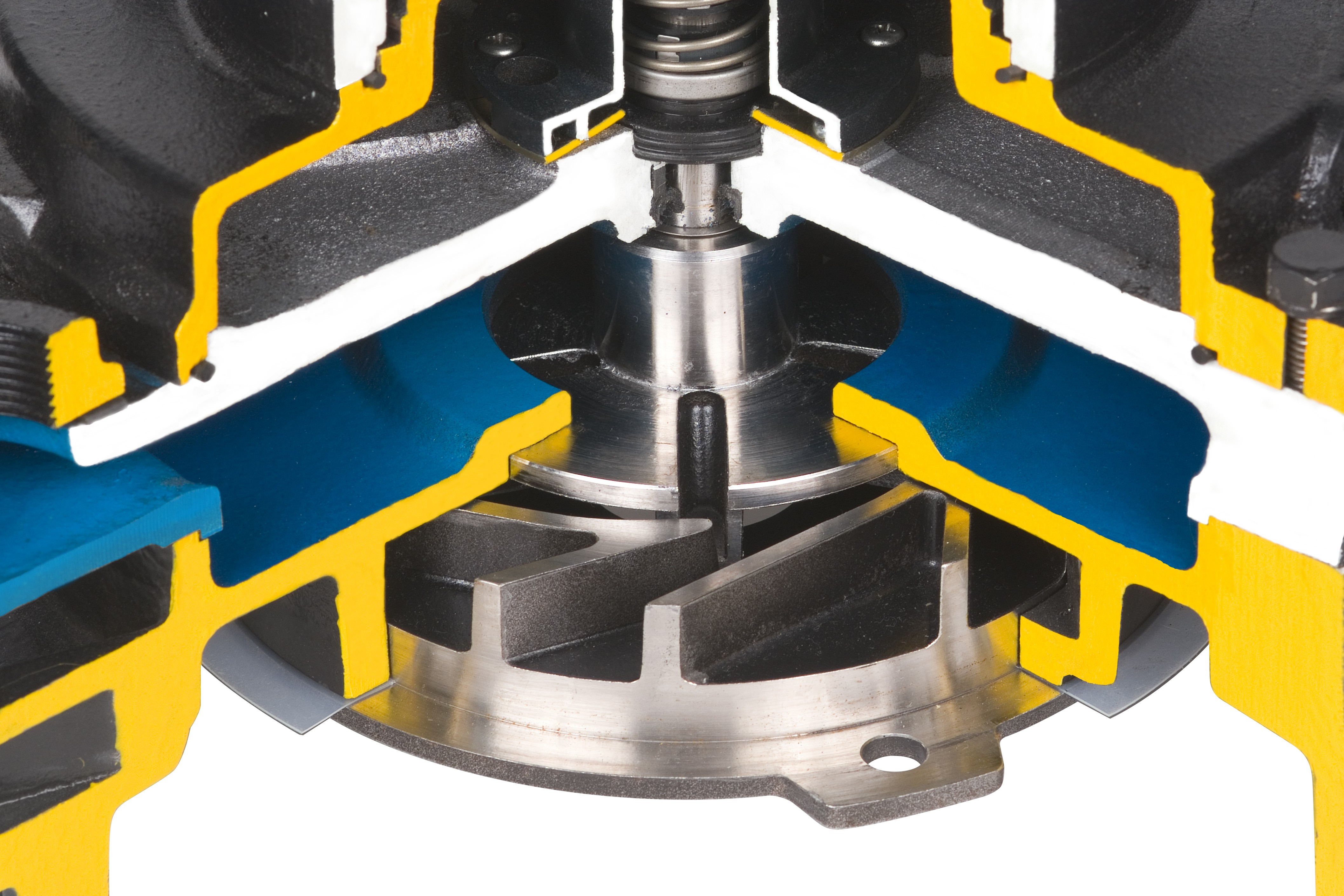 Tsurumi 150TRN440 mélylevegőztető szivattyú járókerék metszete